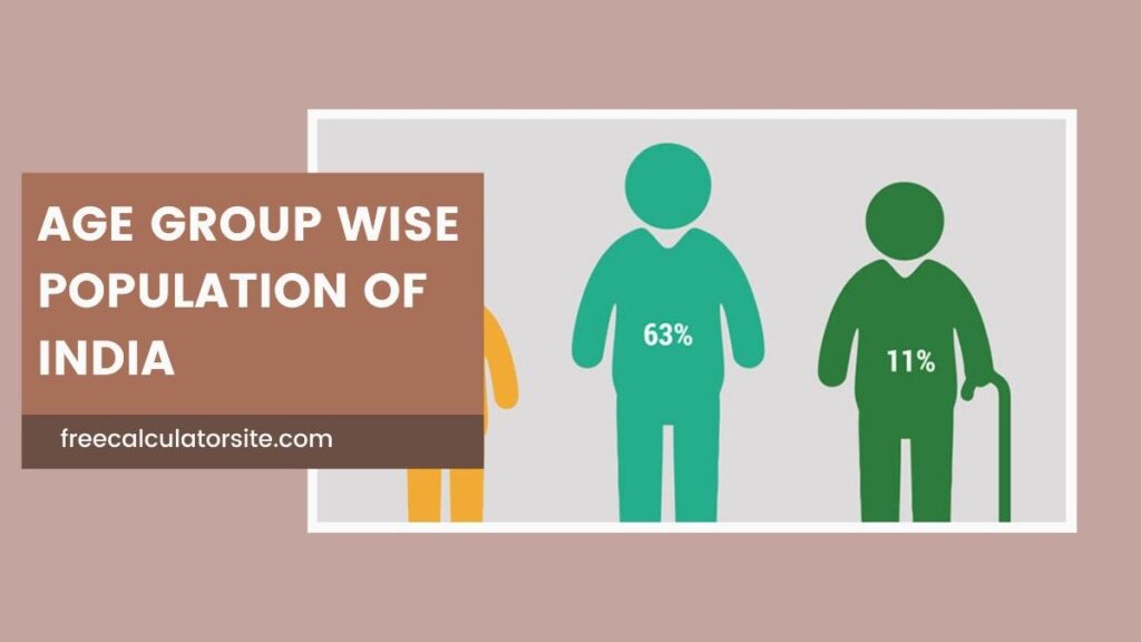 Age Group Wise Population of India